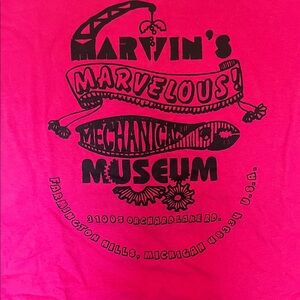 EUC Marvin's Marvelous Mechanical Museum t-shirt size XL
